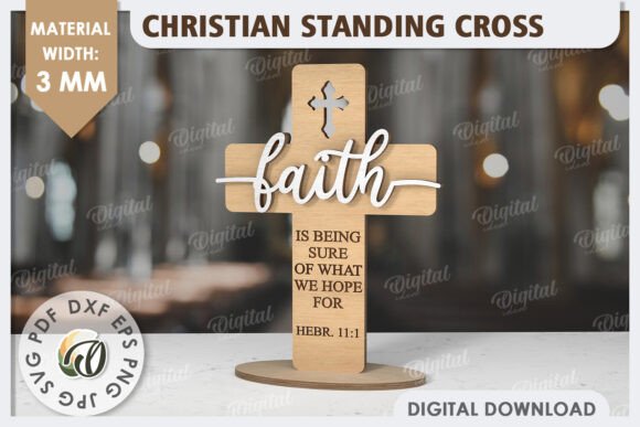 3D Christian Cross Laser Cut Review for Other Home Decor