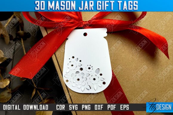 3D Mason Jar Gift Tags Review