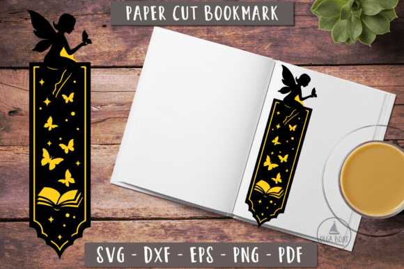 Fairy Tale Bookmarks SVG 3d Fantasy Graphics