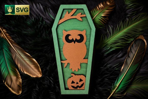 Halloween Coffin V4 Cute Owl SVG 3D: A Shapes Review