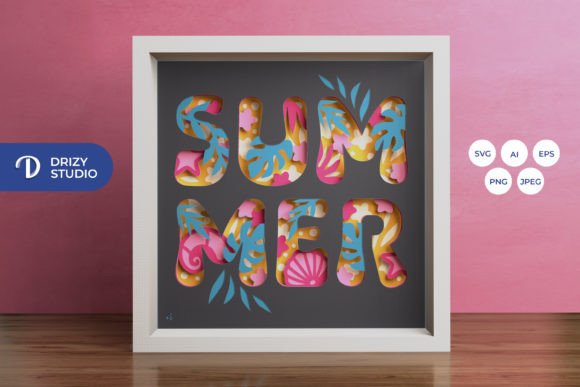 Summer Beach 3D Shadow Box Review